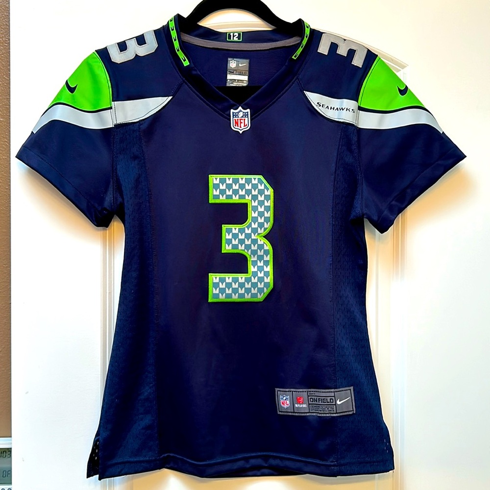 NFL official Seahawks Jersey Russell Wilson  women’s small